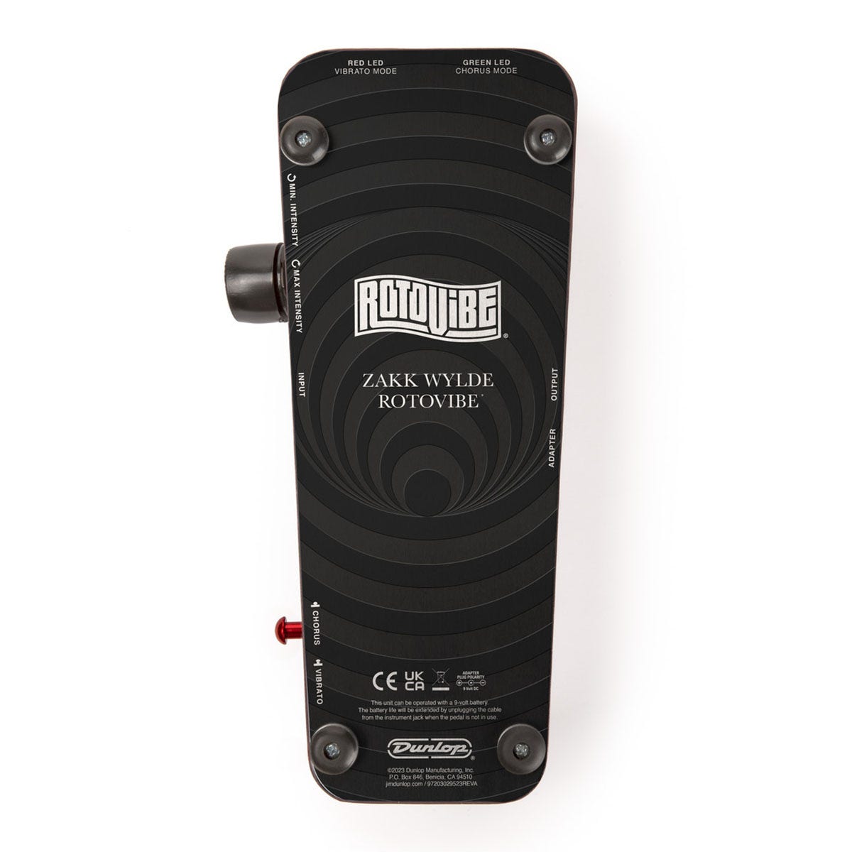 Dunlop Wylde Audio WA357 Rotovibe Zakk Wylde Chorus / Vibrato Guitar Effect Pedal