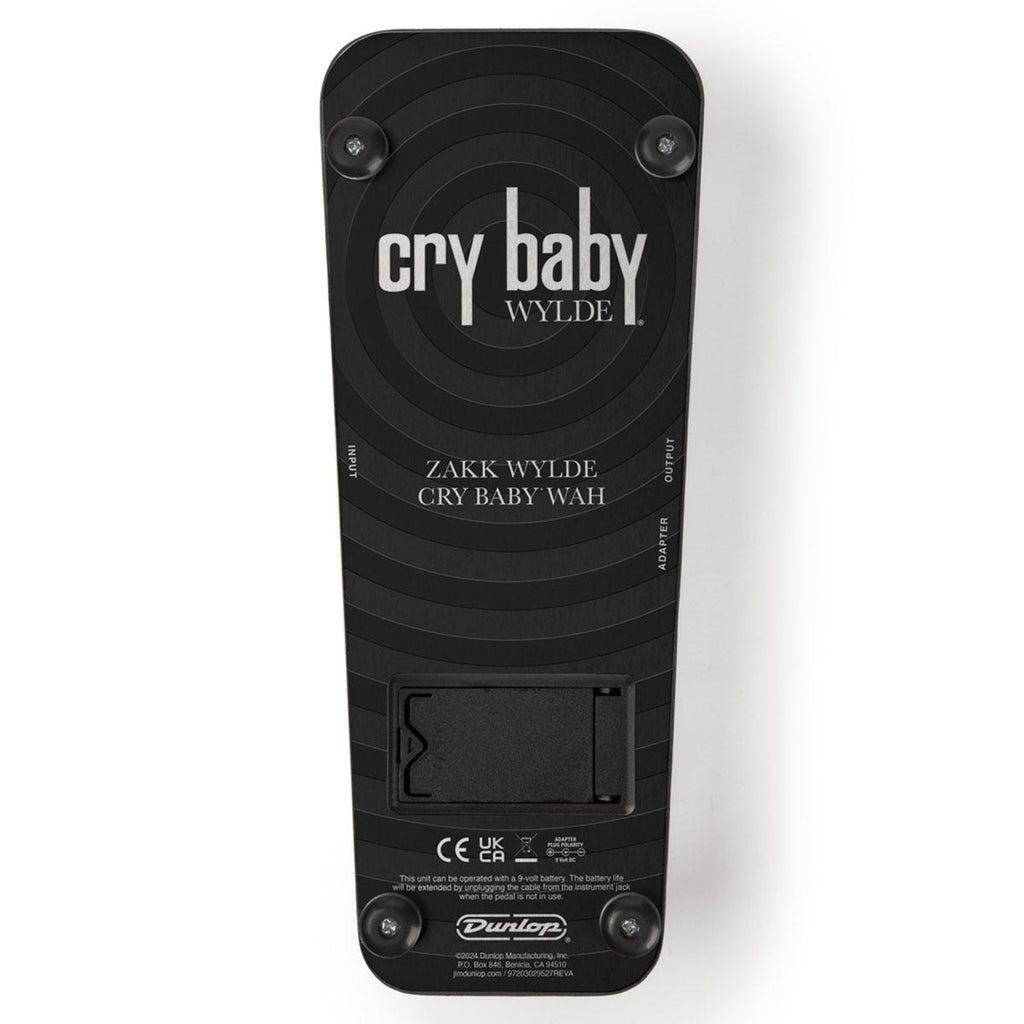 Dunlop Wylde Audio WA45 Cry Baby Zakk Wylde Wah Guitar Effect Pedal