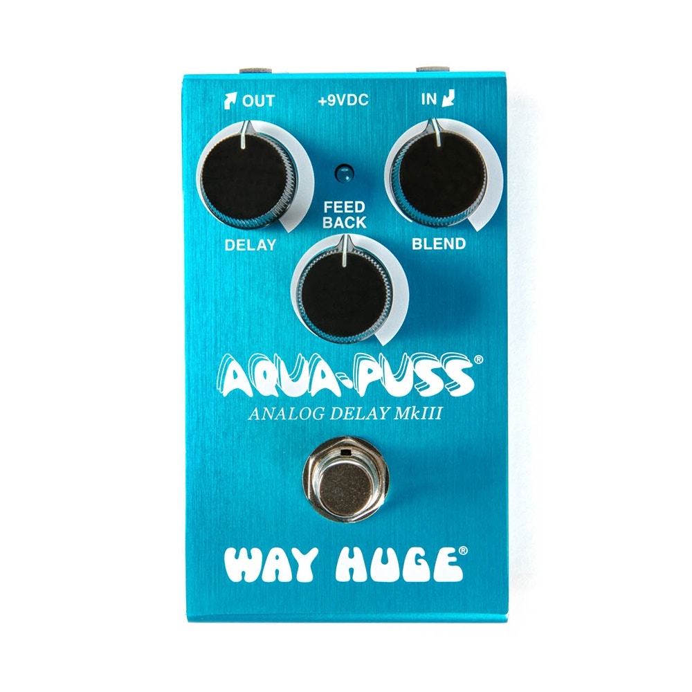 Way Huge Smalls WM71 Aqua-Puss Analog Delay MkIII Guitar Effects Pedal