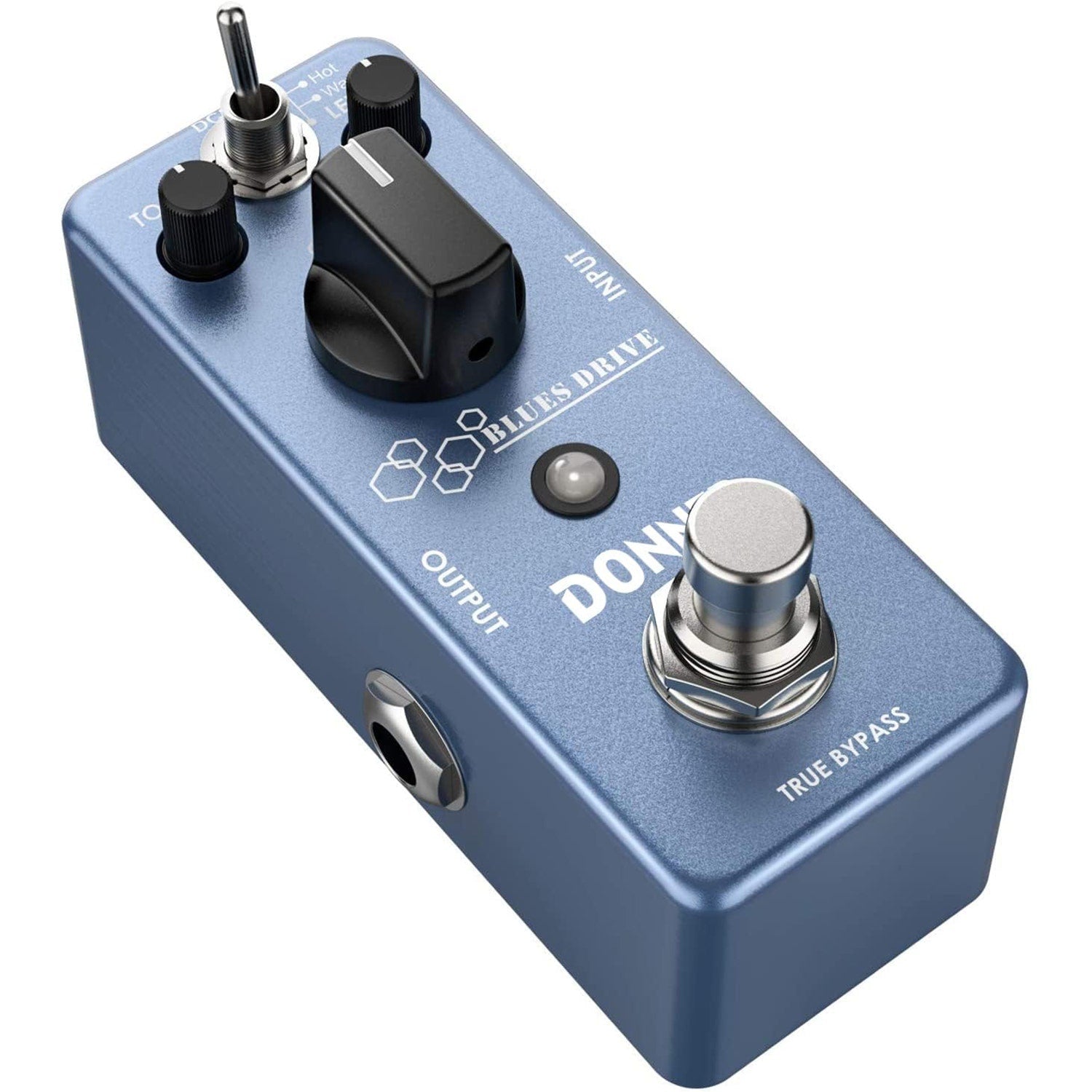 Donner Blues Drive Vintage Overdrive Mini Guitar Effect Pedal