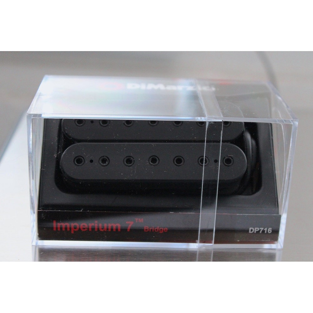 DiMarzio DP716BK Imperium 7 Guitar Pickup, 7-String, Bridge - Black