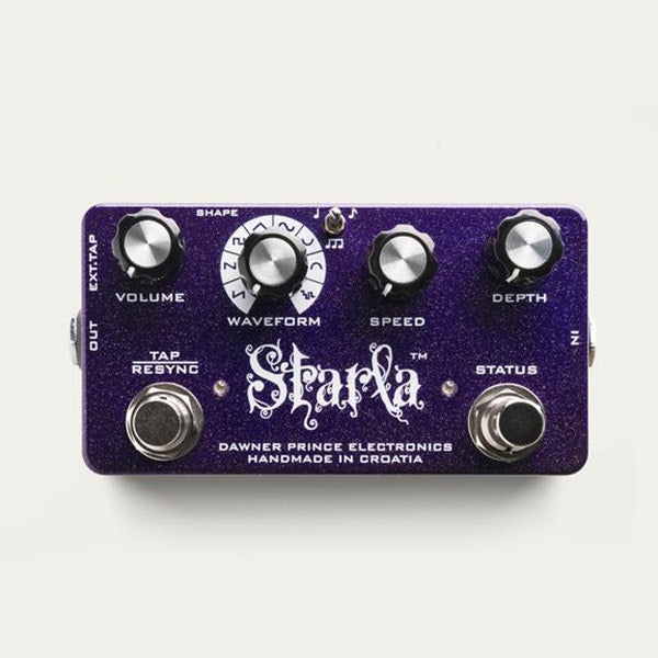 Dawner Prince STARLA Tap Tempo Tremolo Pedal