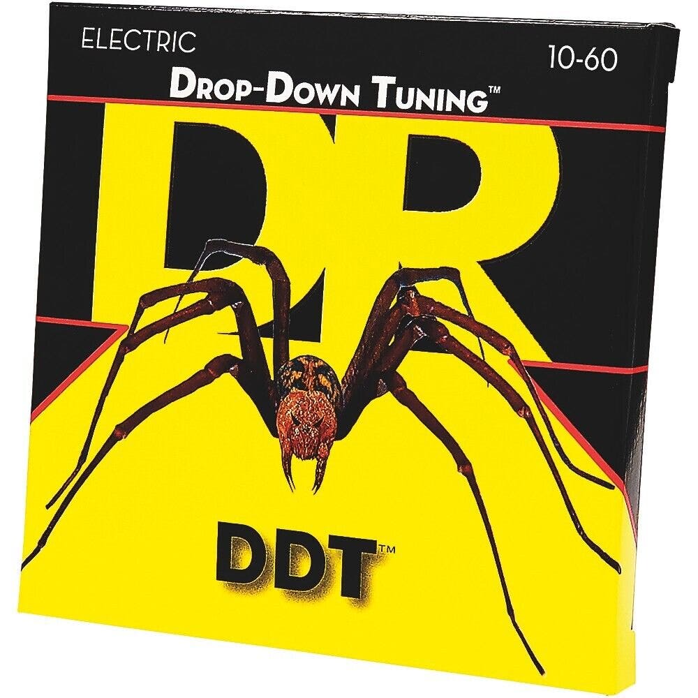 DR Strings DDT Drop Down Tuning Electric Guitar Strings, Big Heavier 10-60