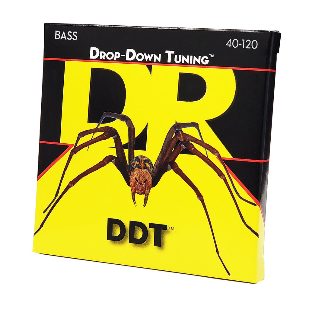 DR Strings DDT Drop Down Tuning Bass Strings: 5-String Light 40-120