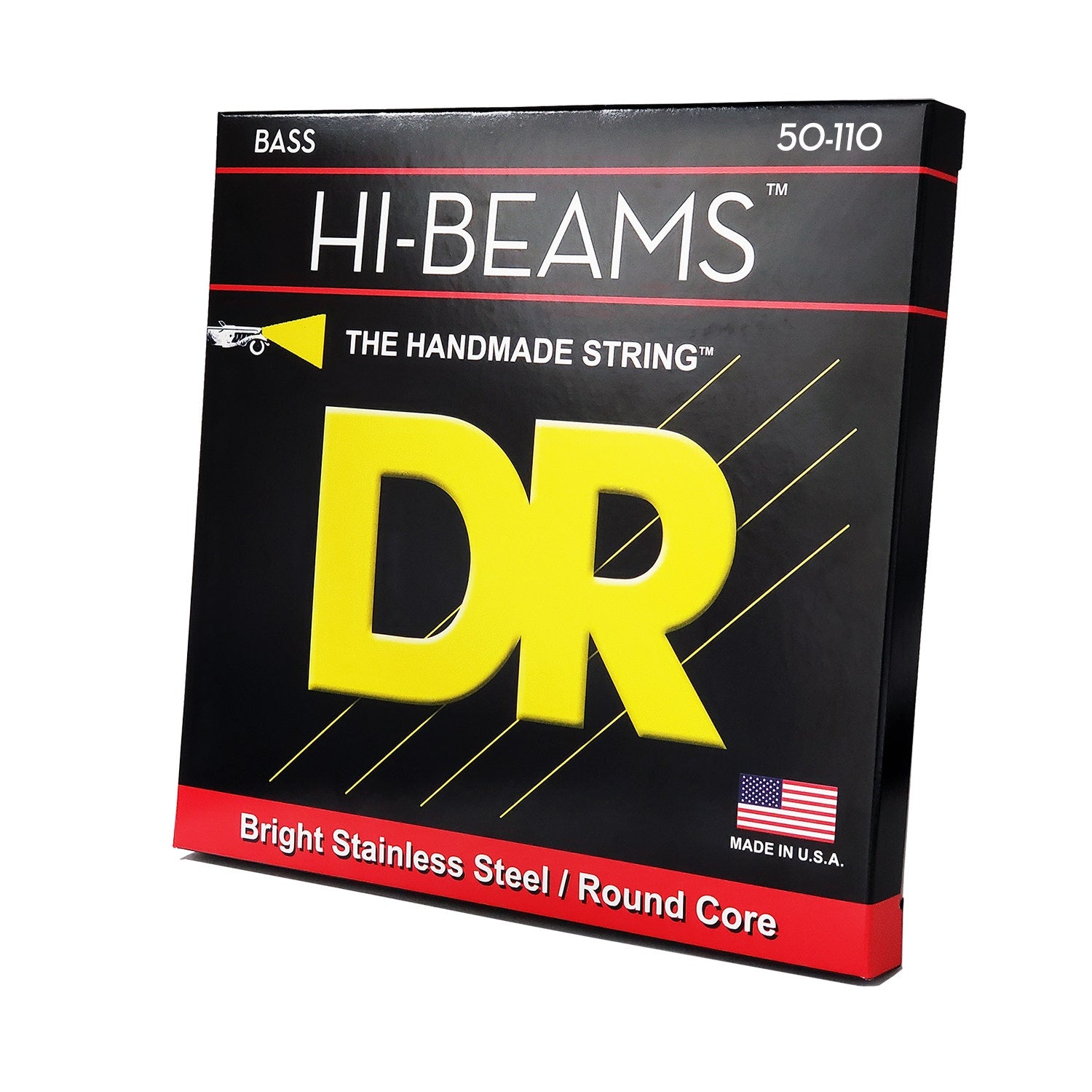 DR Strings Hi-Beam Stainless Steel Bass Strings: Heavy 50-110