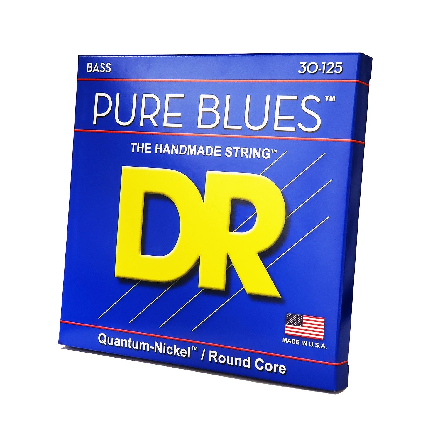 DR Strings Pure Blues Quantum Nickel Bass Strings: 6-String Medium 30-125