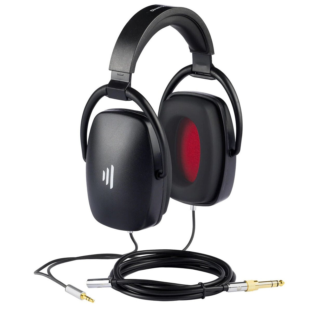Direct Sound EX29 Plus Noise-Isolating Closed Back Dynamic Headphones, Jet Black
