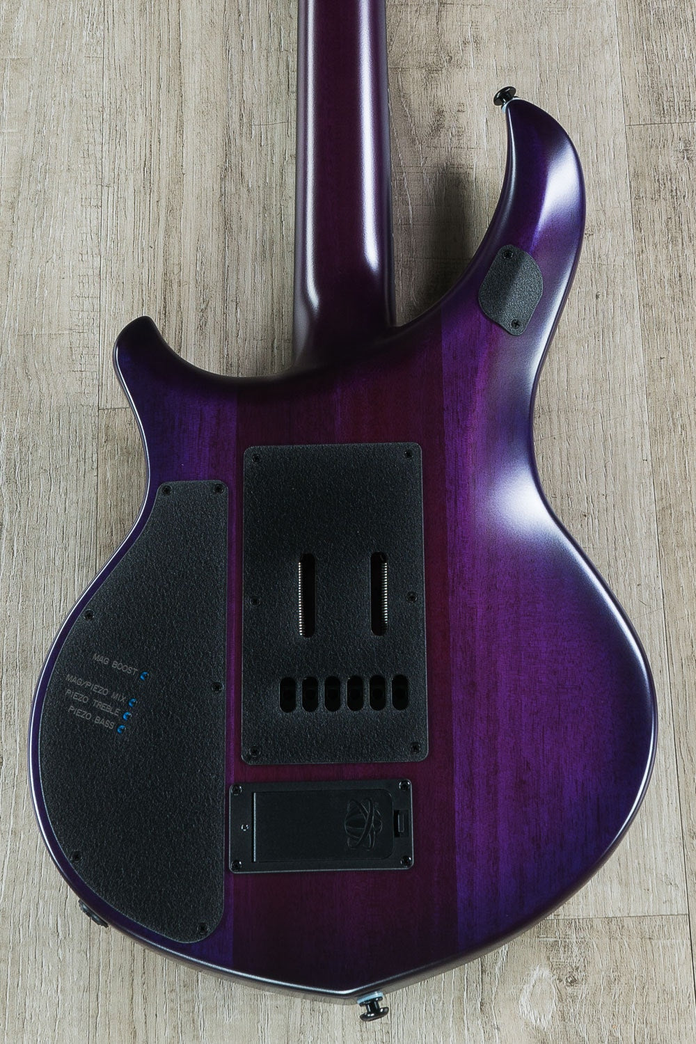 Ernie Ball Music Man Monarchy Series Majesty 6 - 6-String Electric Guitar, Ebony Fretboard, Hard Case - Majestic Purple