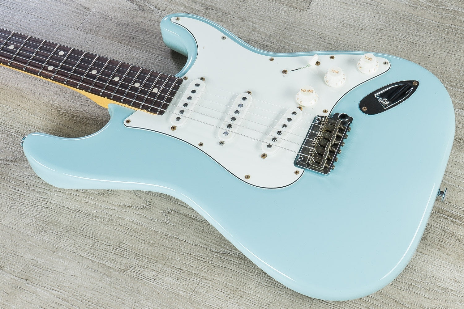 Suhr Classic S Antique SSS Electric Guitar, Indian Rosewood Fingerboard, SSCII, Deluxe Gig Bag - Sonic Blue