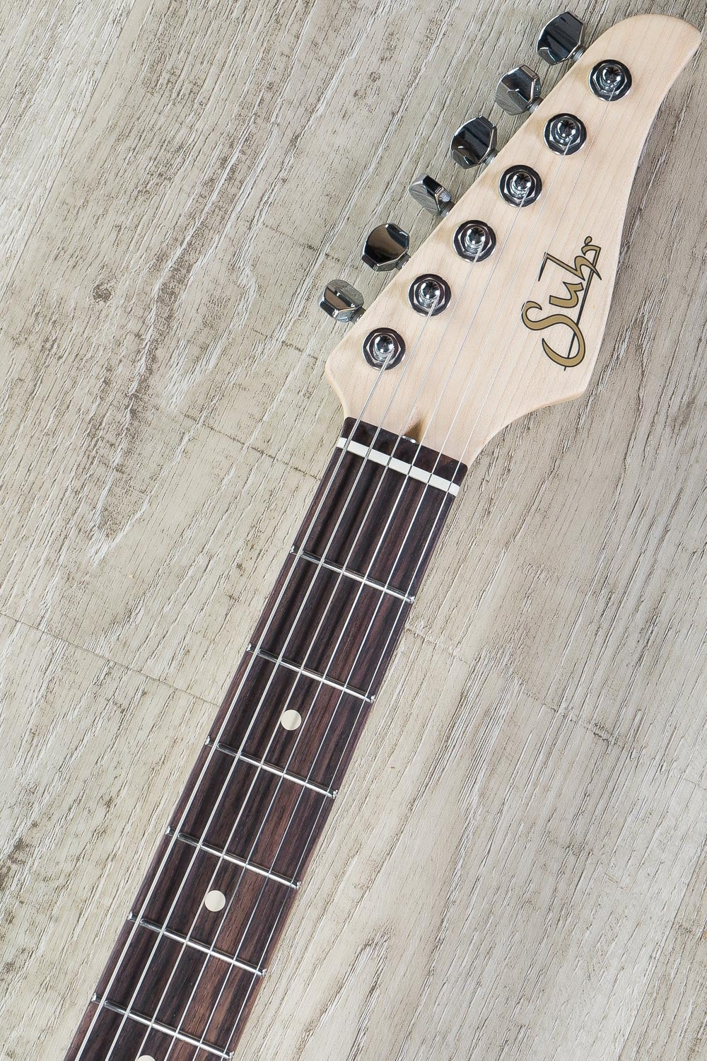Suhr Standard Pro Electric Guitar, Indian Rosewood Fingerboard, Deluxe Padded Gig Bag - Bahama Blue