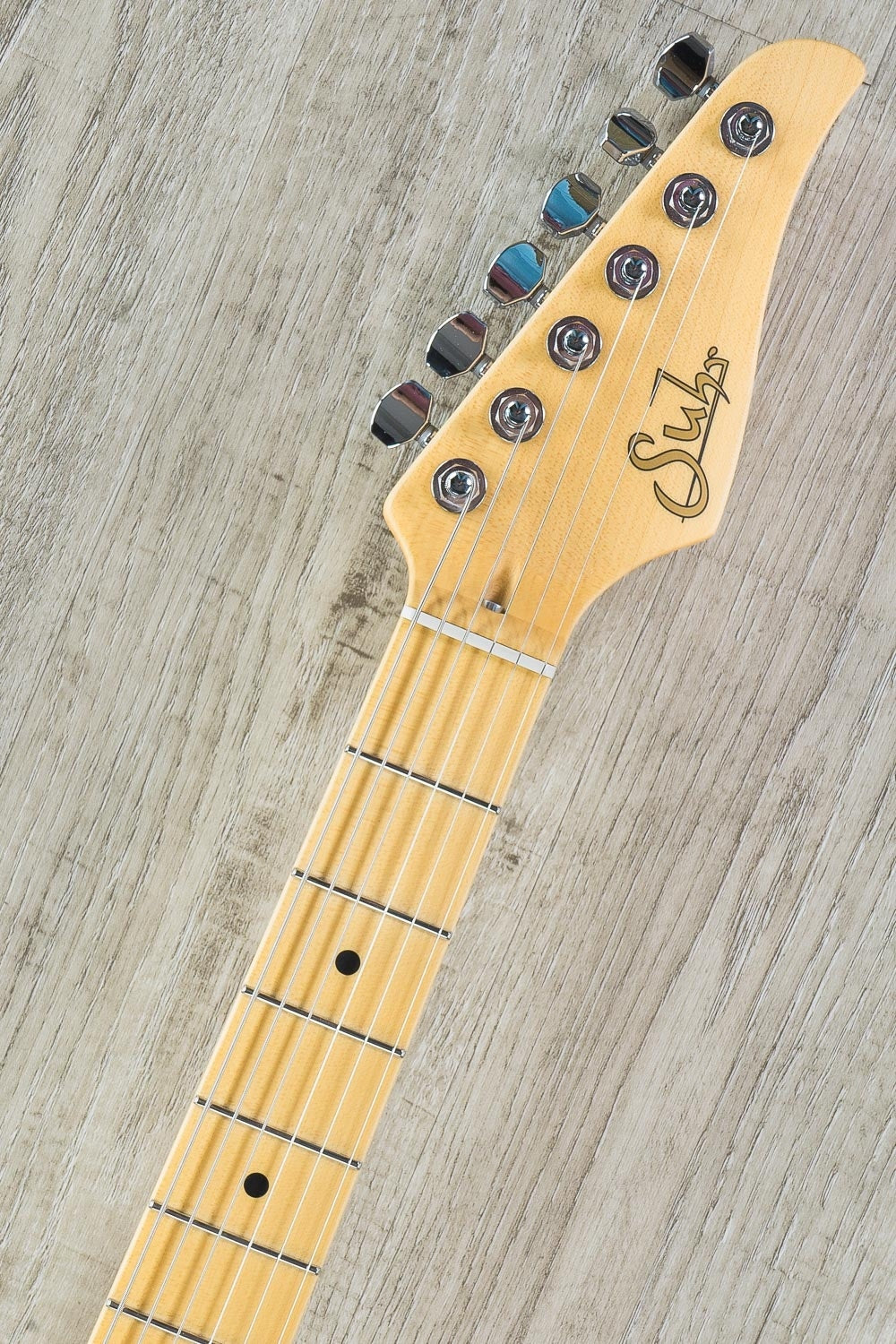 Suhr Classic T Electric Guitar, SS, Maple Fingerboard, SSCII, Deluxe Padded Gig Bag - 2 Tone Tobacco Burst