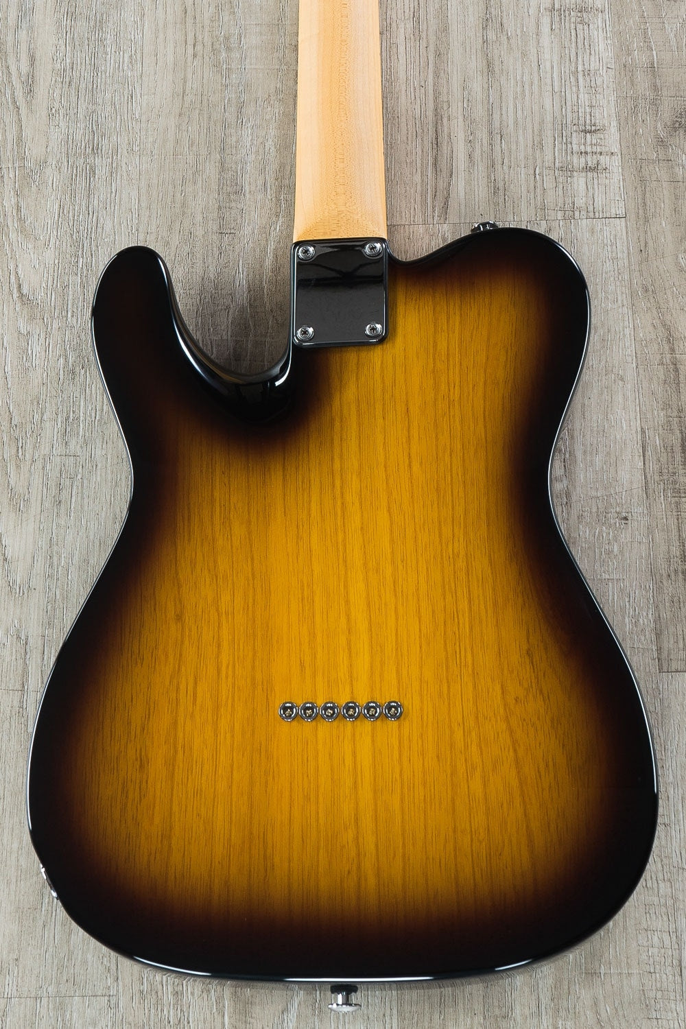 Suhr Classic T Electric Guitar, SS, Maple Fingerboard, SSCII, Deluxe Padded Gig Bag - 2 Tone Tobacco Burst