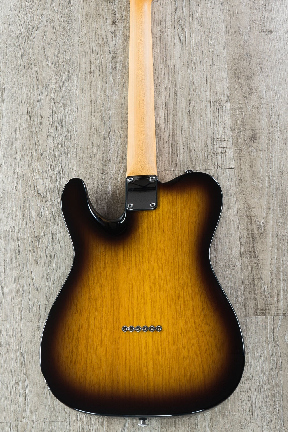 Suhr Classic T Electric Guitar, SS, Maple Fingerboard, SSCII, Deluxe Padded Gig Bag - 2 Tone Tobacco Burst