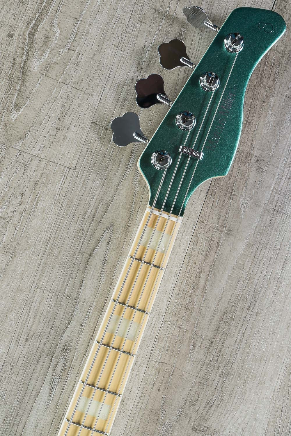 Sire Marcus Miller Gen 2 V7 Bass Guitar, Ash Body, 4-String, Sherwood Green w/ Bag