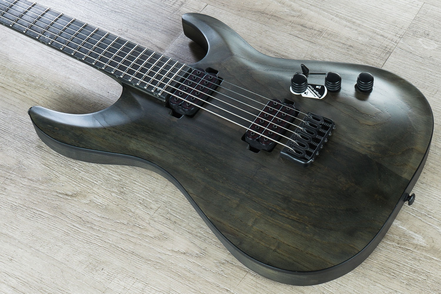 Schecter C-1 EX Apocalypse Baritone Electric Guitar, Ebony Fingerboard - Rusty Grey