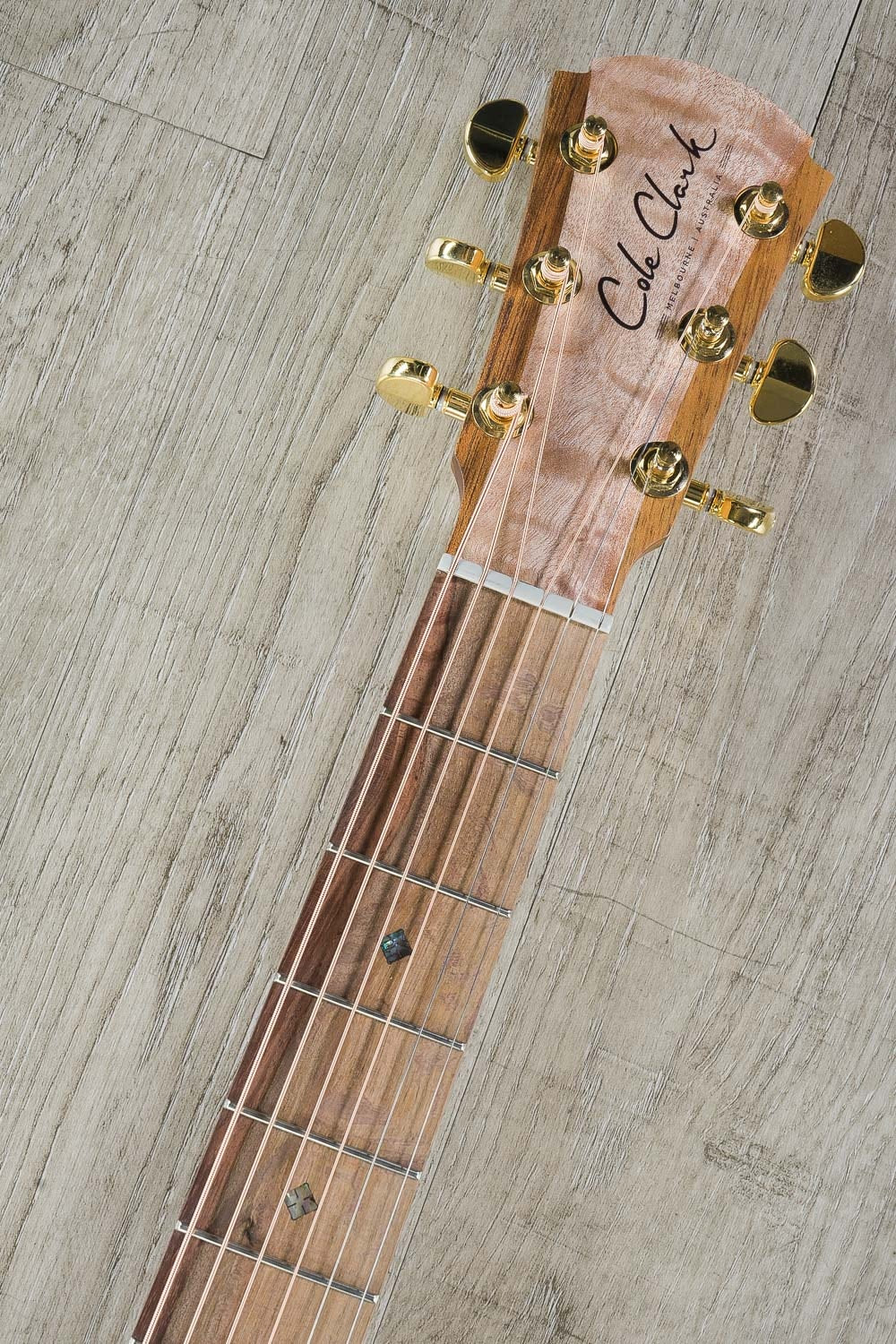 Cole Clark Angel 2 Series Auditorium AN2EC-RDBL Acoustic-Electric Guitar, Redwood Top (E-STOCK)