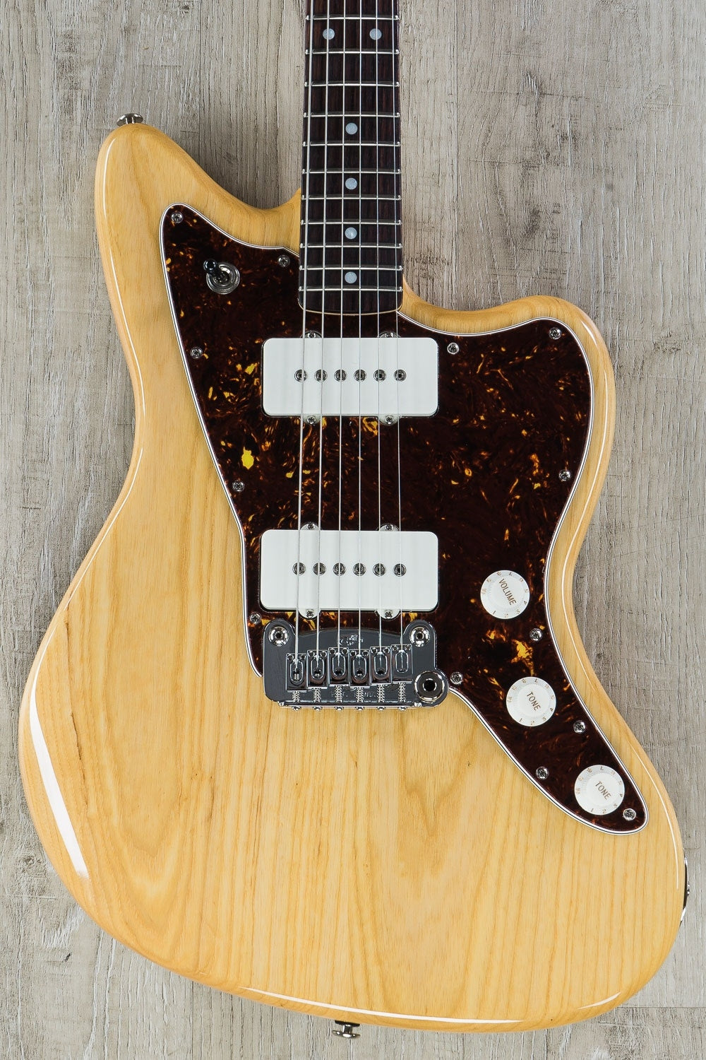 G&L USA Doheny Electric Guitar, Rosewood Fingerboard, Hard Case - Vintage Natural