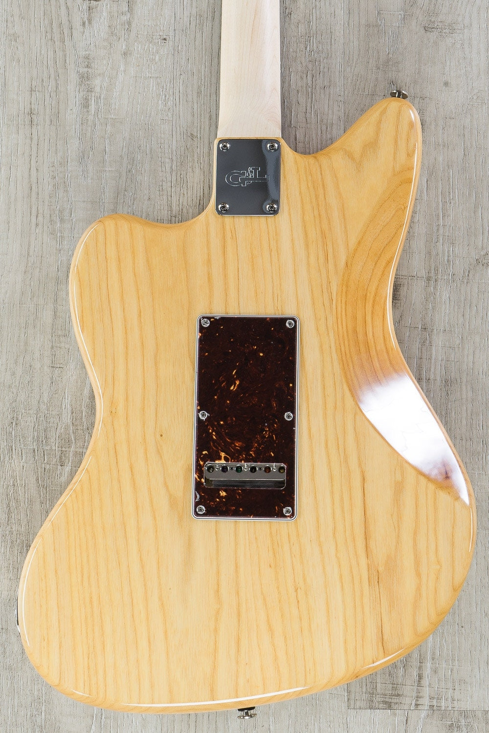 G&L USA Doheny Electric Guitar, Rosewood Fingerboard, Hard Case - Vintage Natural