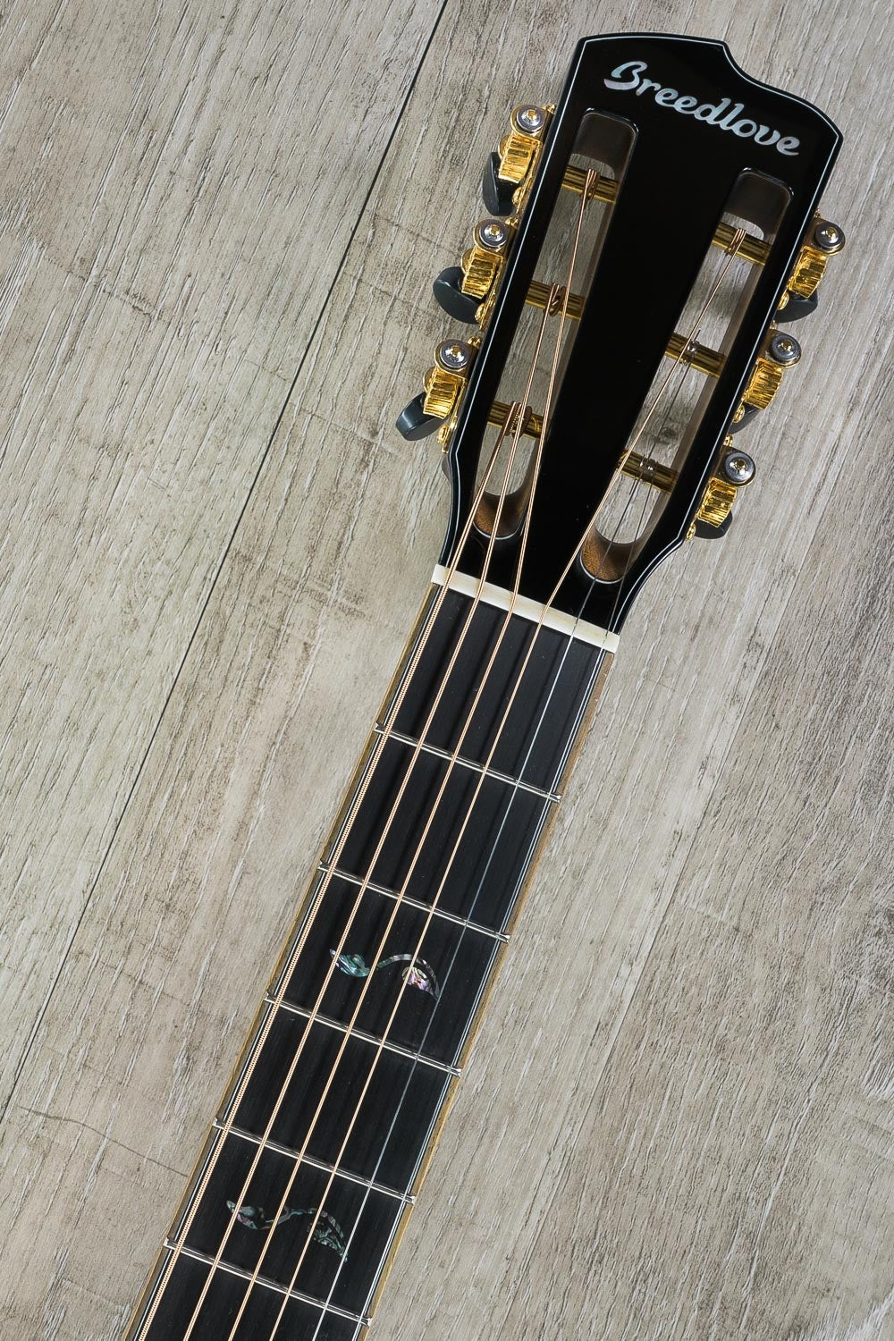 2019 NOS Breedlove 2019 Masterclass Custom Concertina E Acoustic-Electric Guitar, Redwood - Figured Walnut, LR Baggs Anthem Tru-Mic