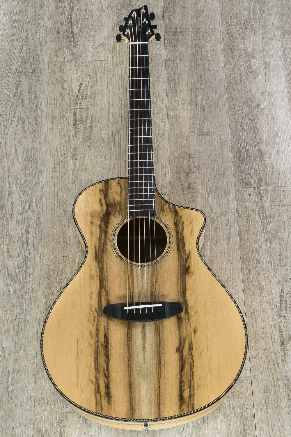Breedlove Guitars 2019 Oregon Concert CE Acoustic Electric Guitar, Myrtlewood - Myrtlewood, Natural w/ Case