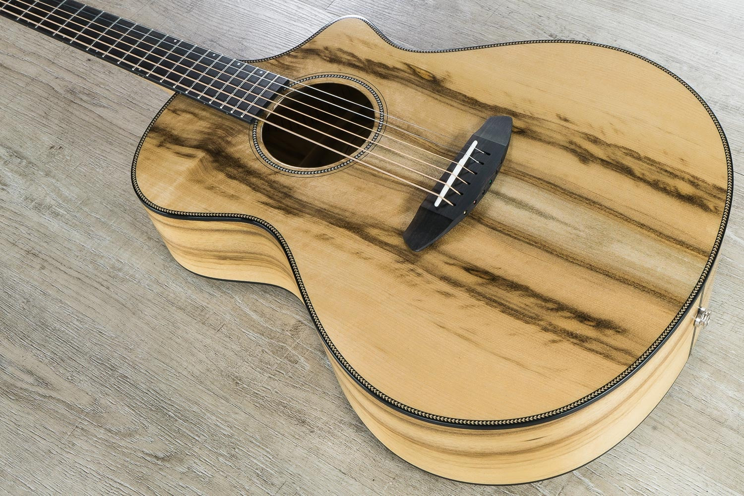 Breedlove Guitars 2019 Oregon Concert CE Acoustic Electric Guitar, Myrtlewood - Myrtlewood, Natural w/ Case