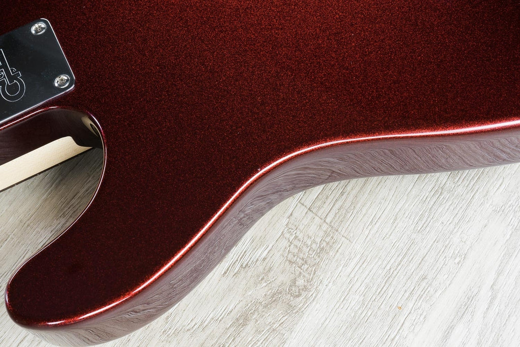 G&L USA ASAT Classic Thinline Semi-Hollow Electric Guitar, Rosewood Fingerboard, Hard Case - Ruby Red Metallic (B-STOCK)