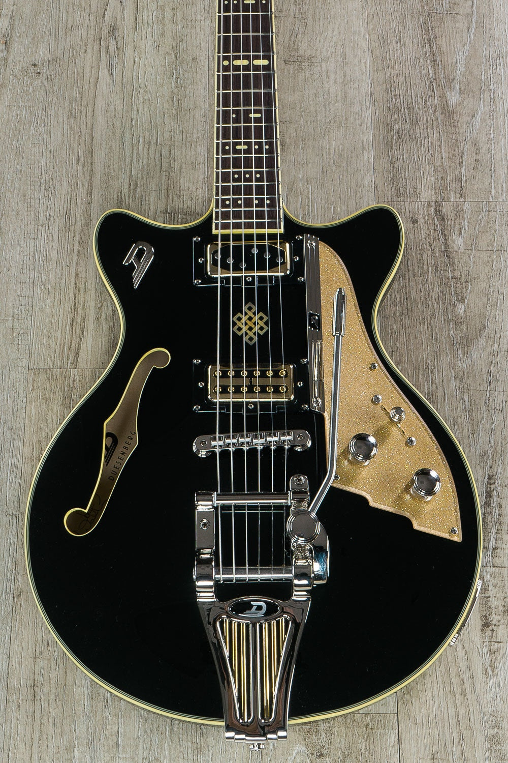 Duesenberg Guitars Alliance Series Joe Walsh Electric Guitar, Black