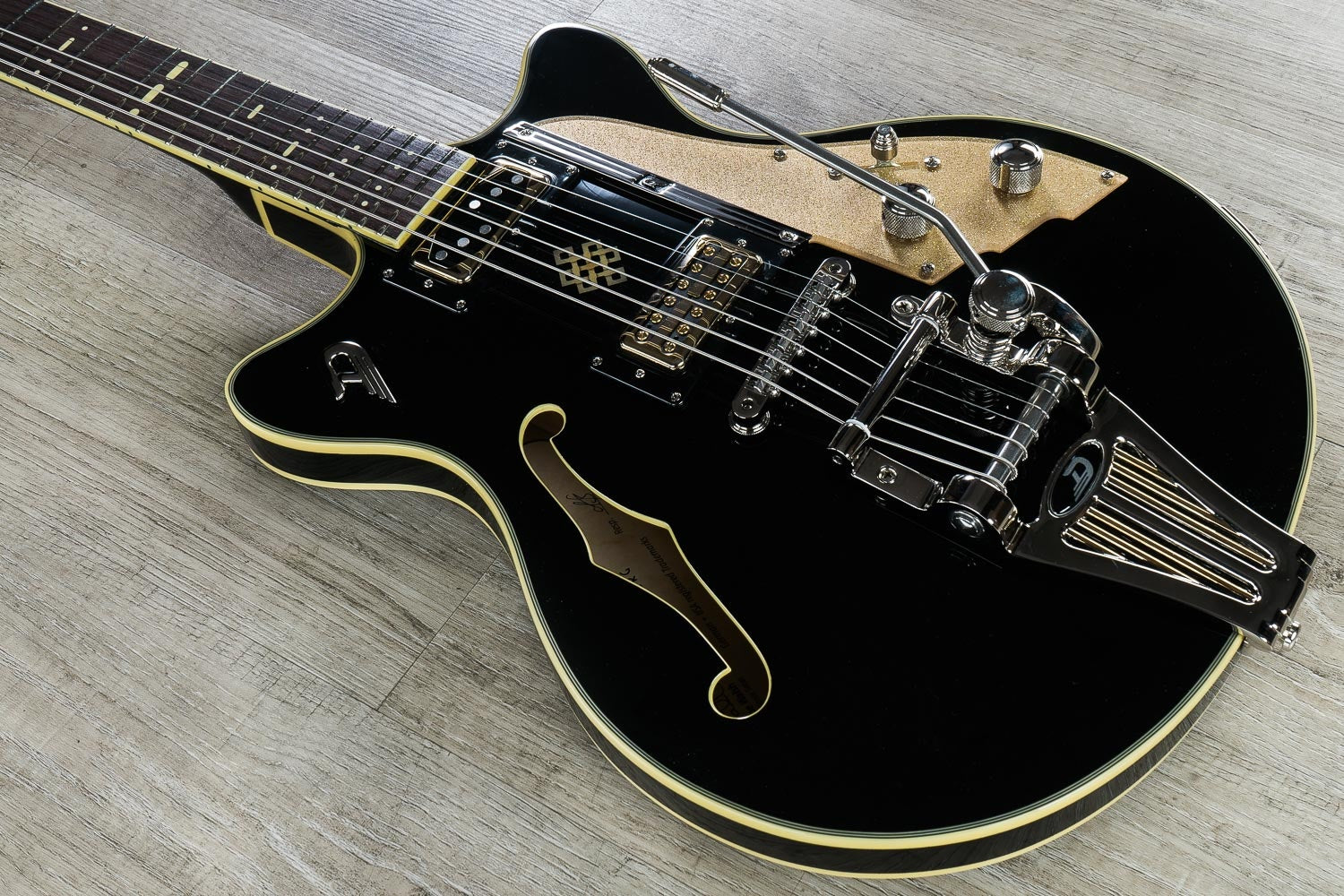 Duesenberg Guitars Alliance Series Joe Walsh Electric Guitar, Black