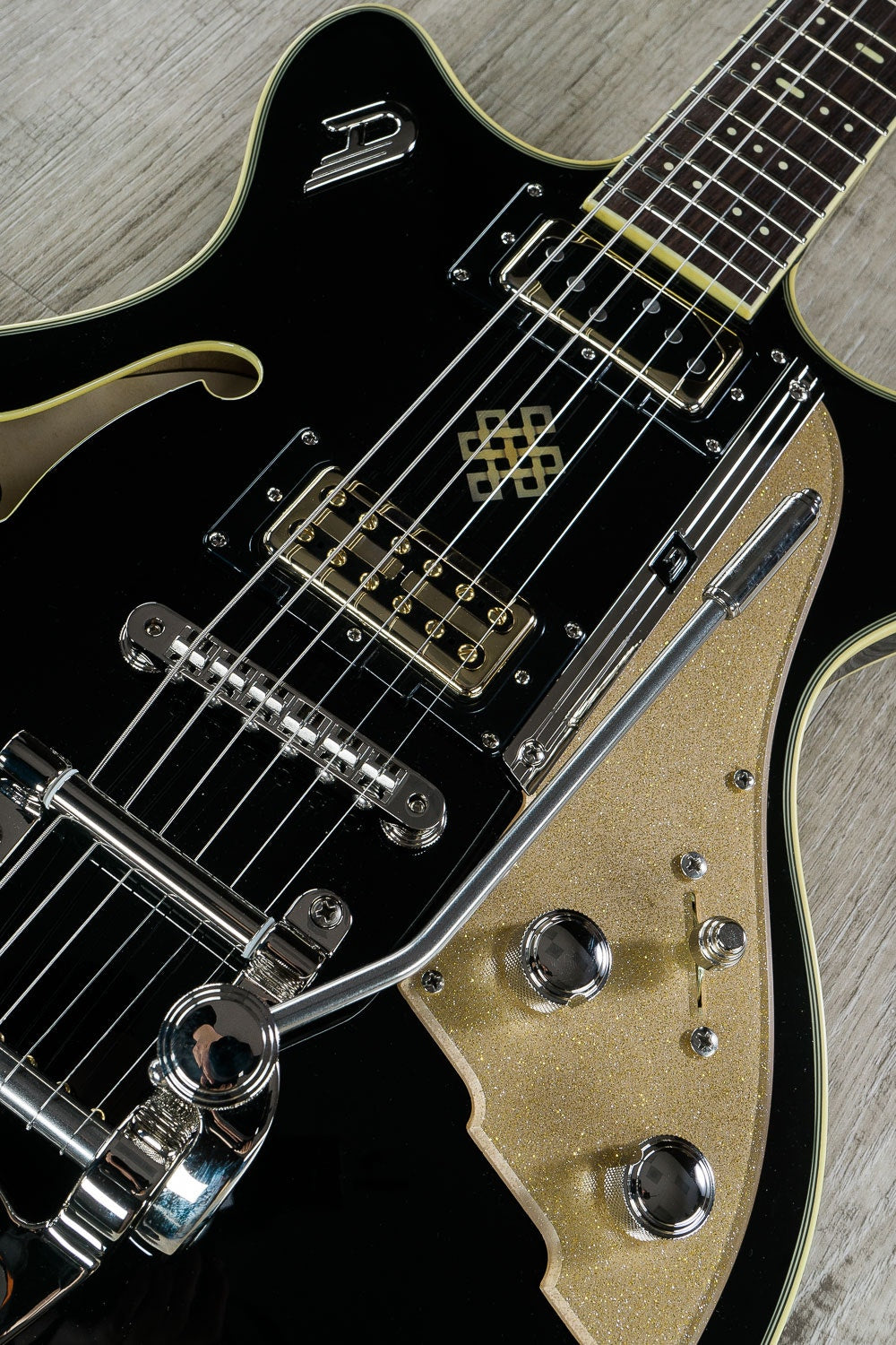 Duesenberg Guitars Alliance Series Joe Walsh Electric Guitar, Black