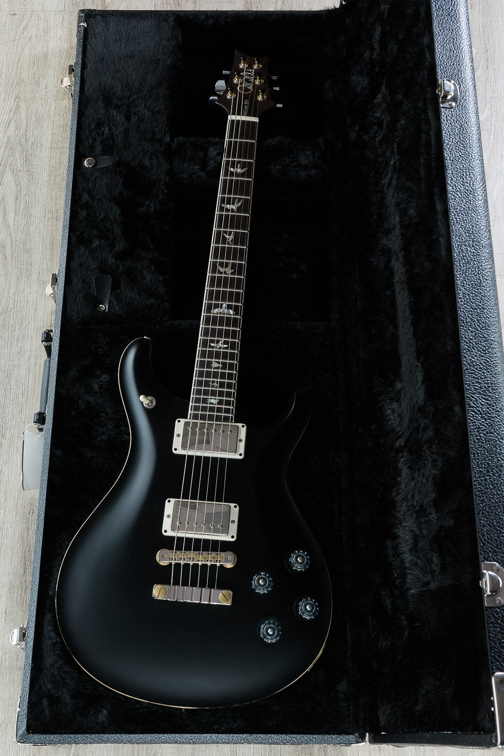 PRS Paul Reed Smith McCarty 594 Electric Guitar, Pattern Vintage, Rosewood Fingerboard, Hard Case - Flat Satin Black