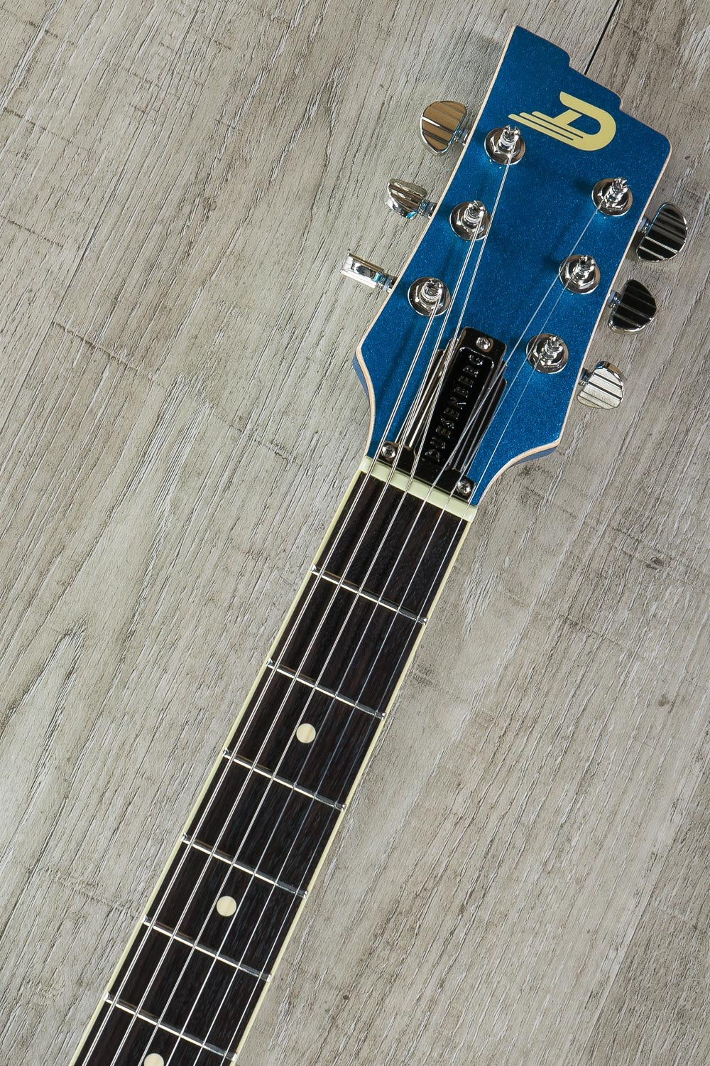 Duesenberg Guitars Starplayer TV Alliance Mike Campbell Electric Guitar, Blue & White