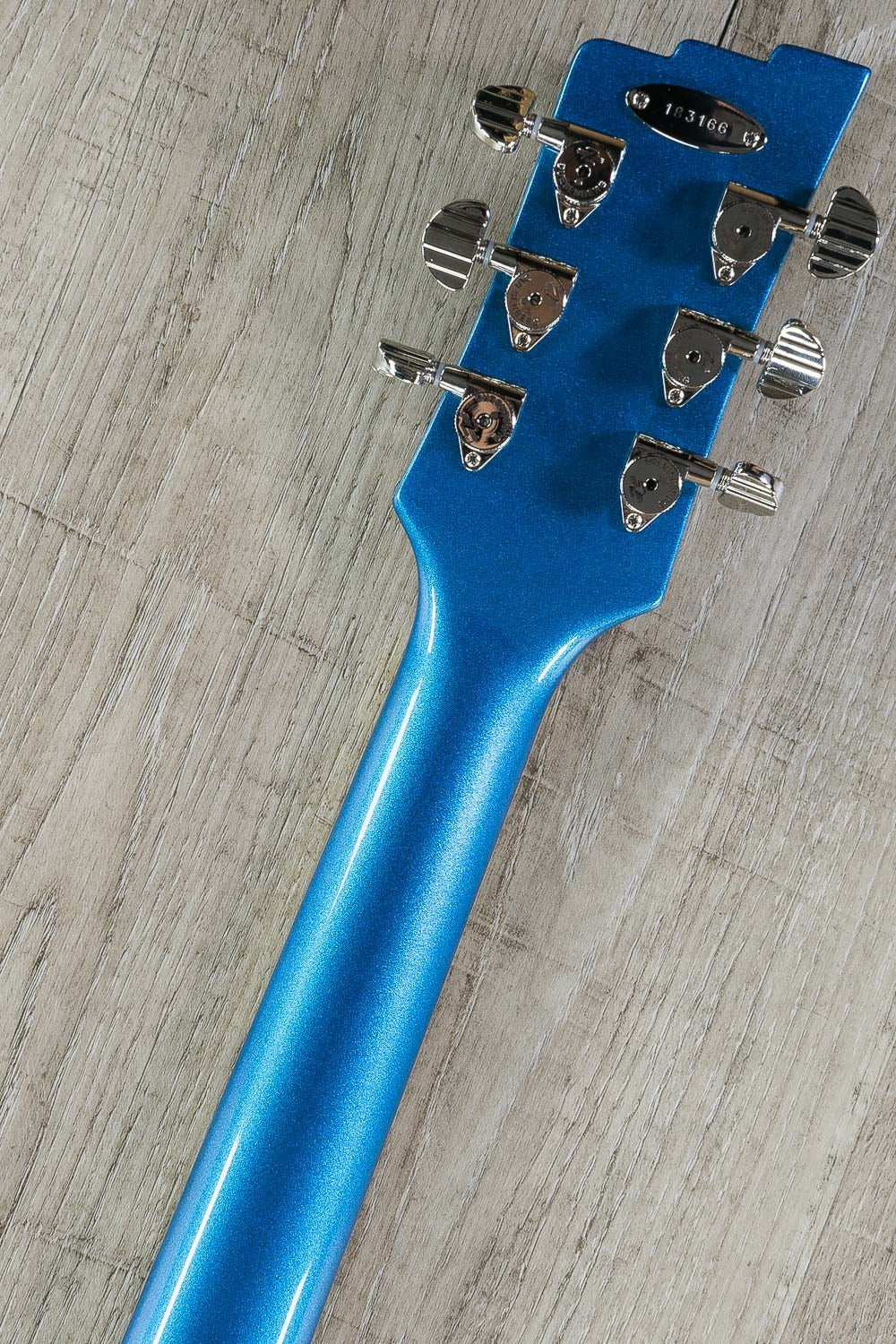 Duesenberg Guitars Starplayer TV Alliance Mike Campbell Electric Guitar, Blue & White