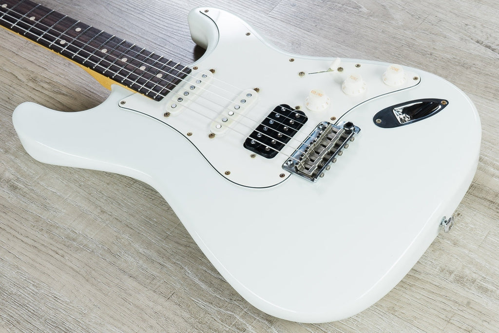 Suhr Classic Antique Pro HSS Electric Guitar, Indian Rosewood Fingerboard, Deluxe Gig Bag - Olympic White