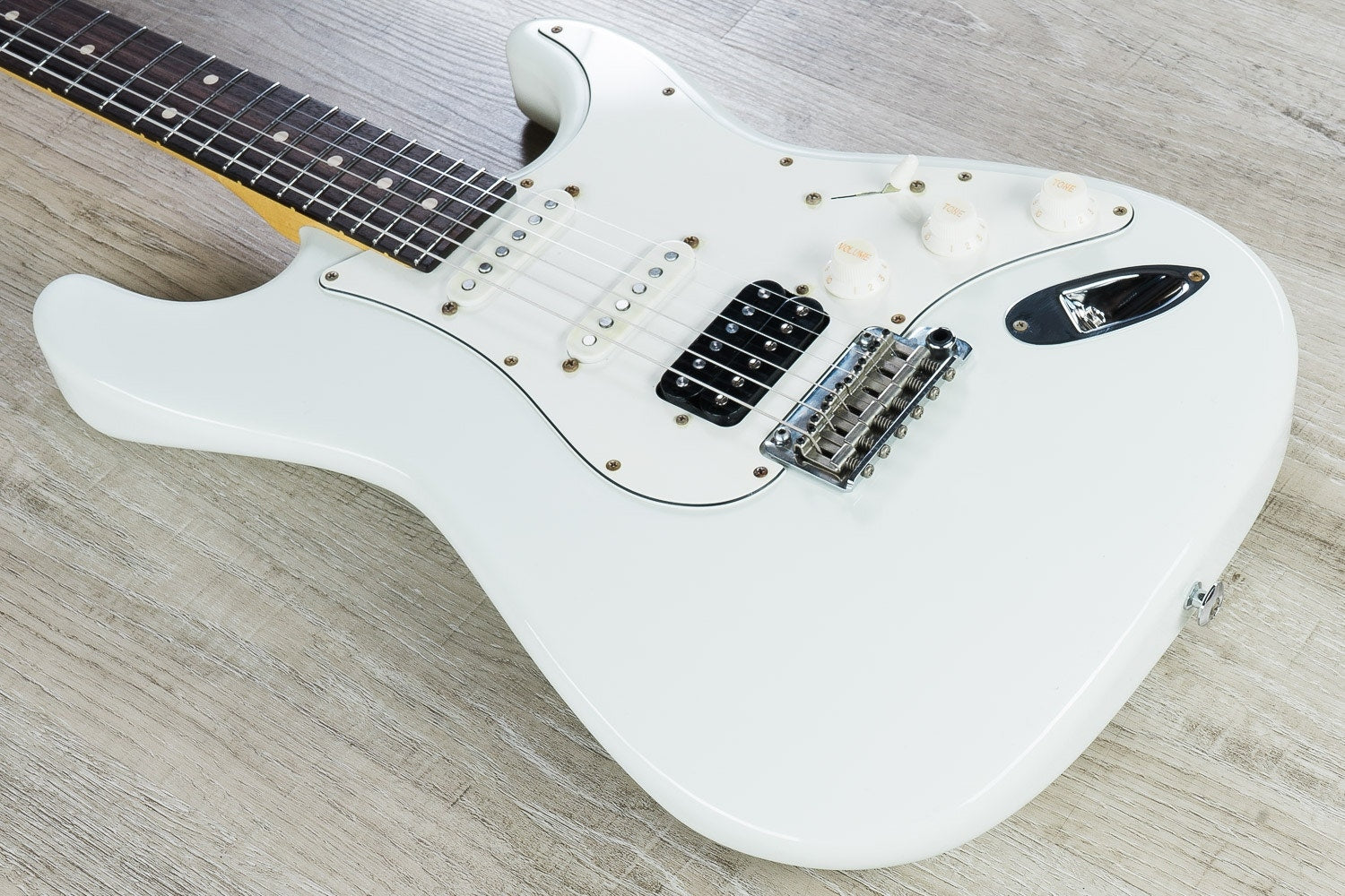 Suhr Classic Antique Pro HSS Electric Guitar, Indian Rosewood Fingerboard, Deluxe Gig Bag - Olympic White