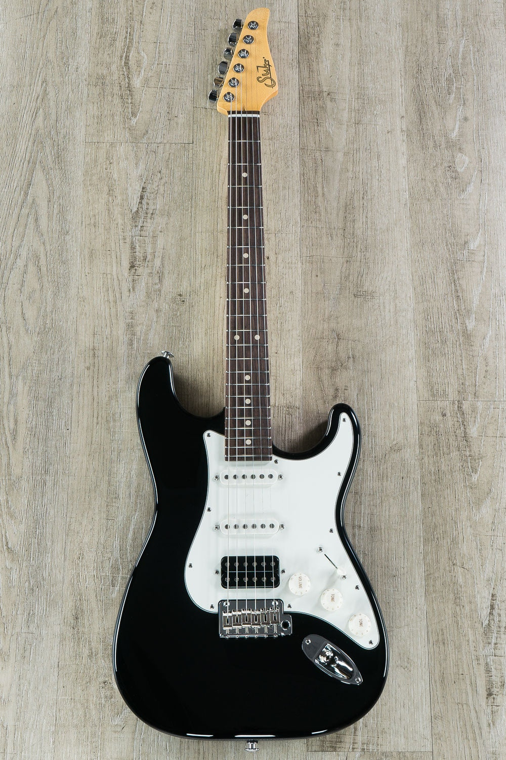Suhr Classic S Electric Guitar, Rosewood Fingerboard, HSS, Black