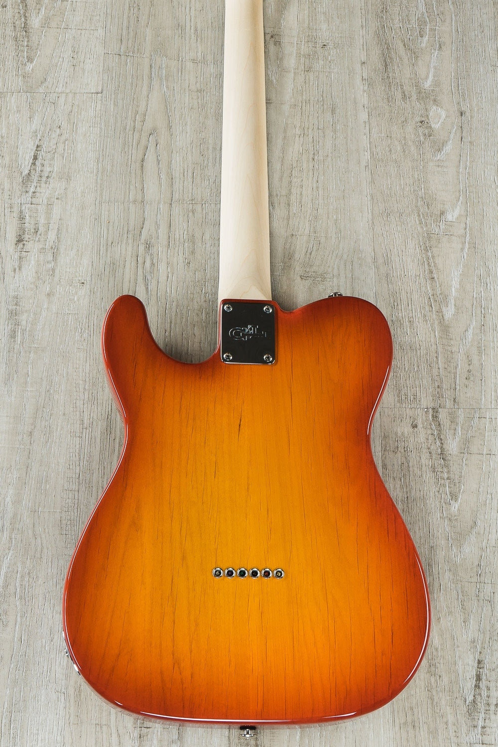 G&L USA ASAT Classic Bluesboy Electric Guitar, Rosewood Fretboard, Hard Case - Cherryburst