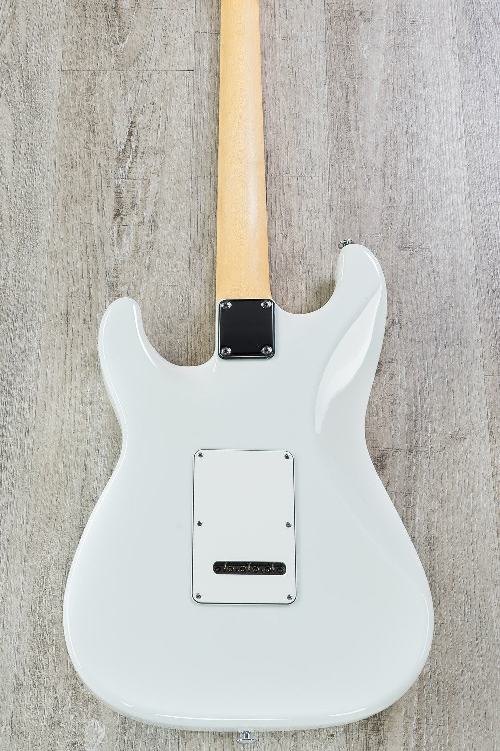 Suhr Classic Pro SSS Electric Guitar, Tinted Maple Fingerboard, SSCII - Olympic White