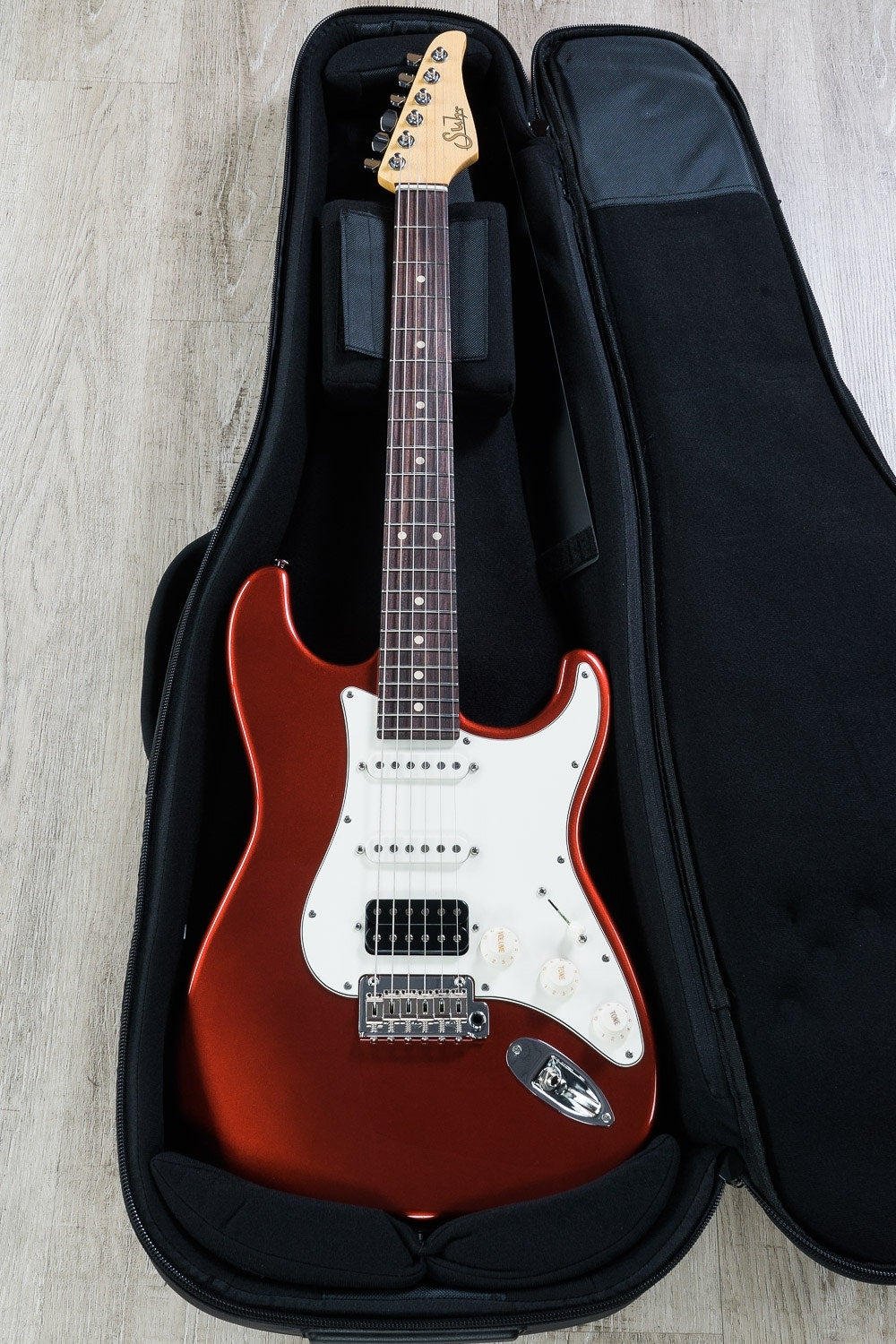 Suhr CP-IR-HSS-CAR Classic Pro, Indian Rosewood Fingerboard, HSS, SSCII, Electric Guitar - Candy Apple Red