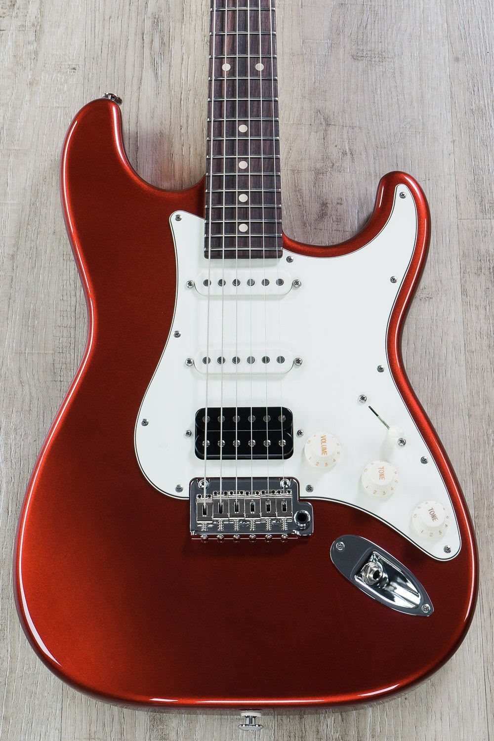 Suhr CP-IR-HSS-CAR Classic Pro, Indian Rosewood Fingerboard, HSS, SSCII, Electric Guitar - Candy Apple Red