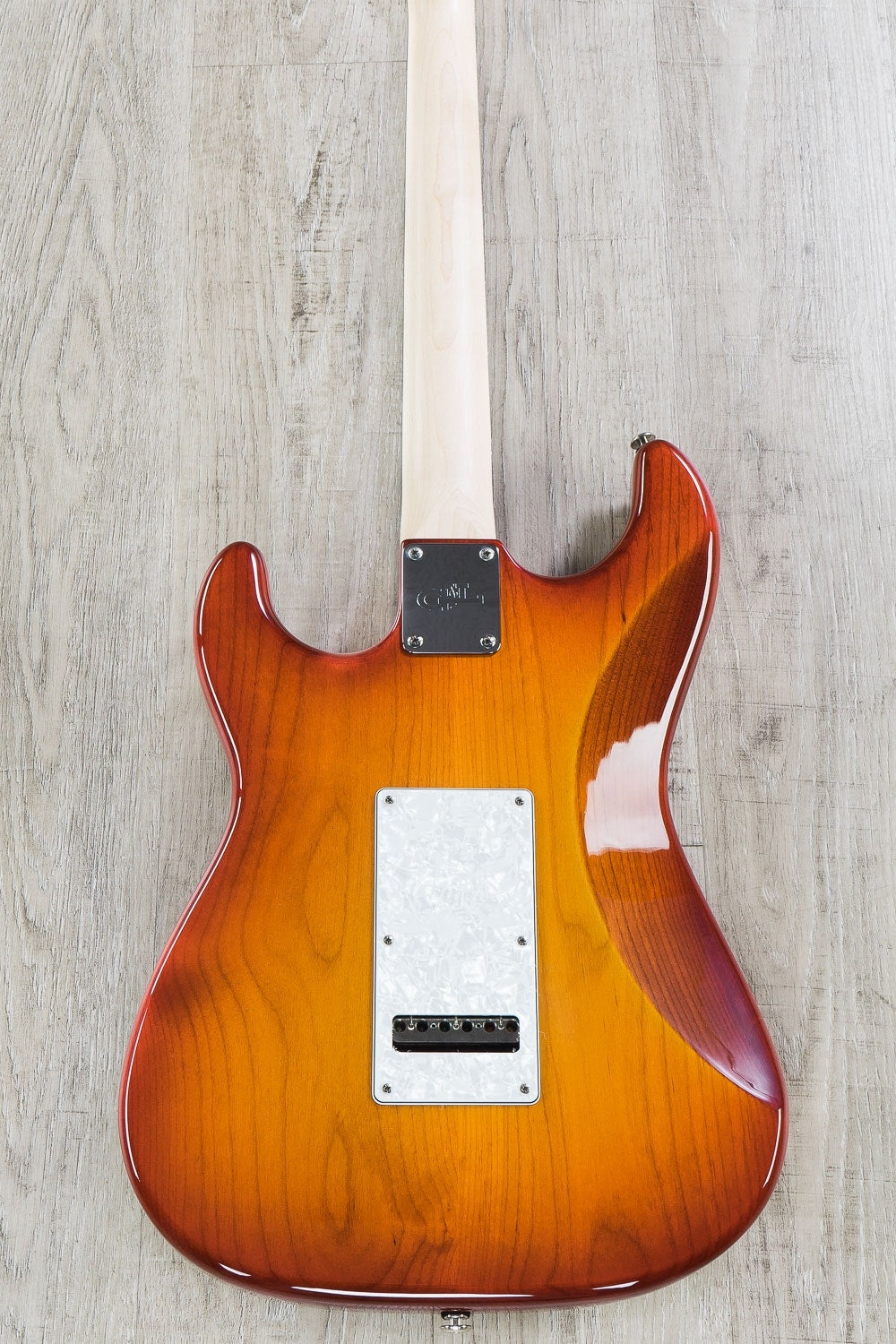 G&L USA S-500 Electric Guitar, Rosewood Fingerboard, Hard Case - Cherryburst