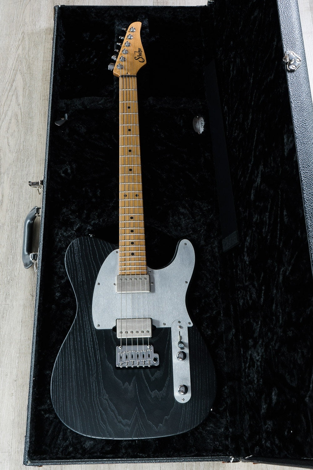 Suhr Andy Wood Signature Modern T Electric Guitar, HH, Gotoh 510 Bridge - Black