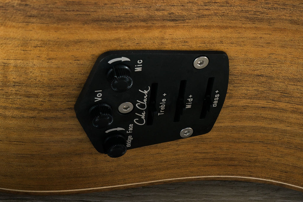 Cole Clark FL3EC-BLBL Fat Lady 3 Acoustic Guitar, Blackwood, Natural