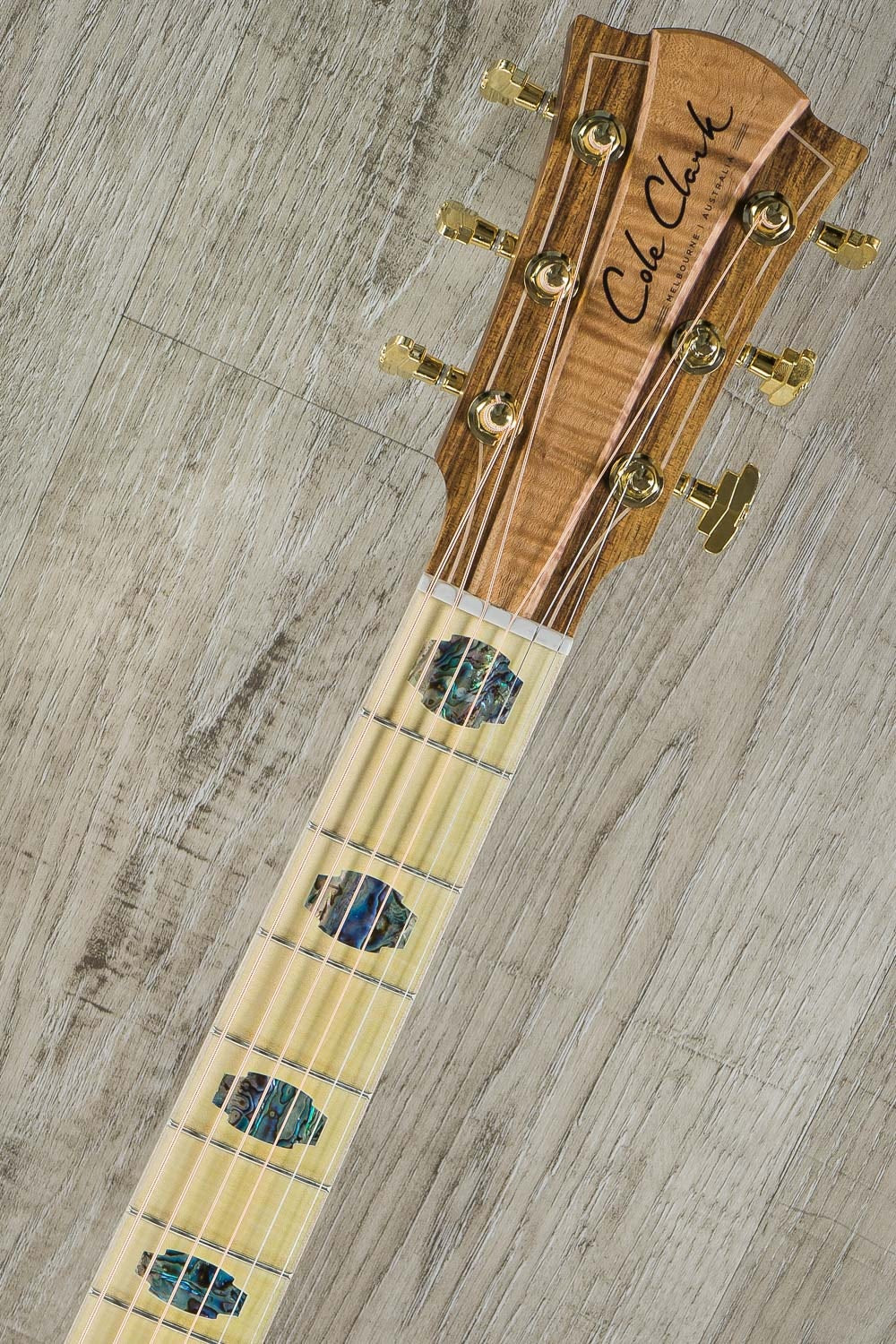 Cole Clark FL3EC-BLBL Fat Lady 3 Acoustic Guitar, Blackwood, Natural
