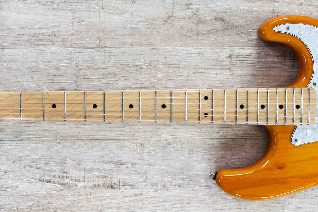 G&L Guitars Fullerton Deluxe S-500 Electric Guitar, Maple Fingerboard, Honeyburst