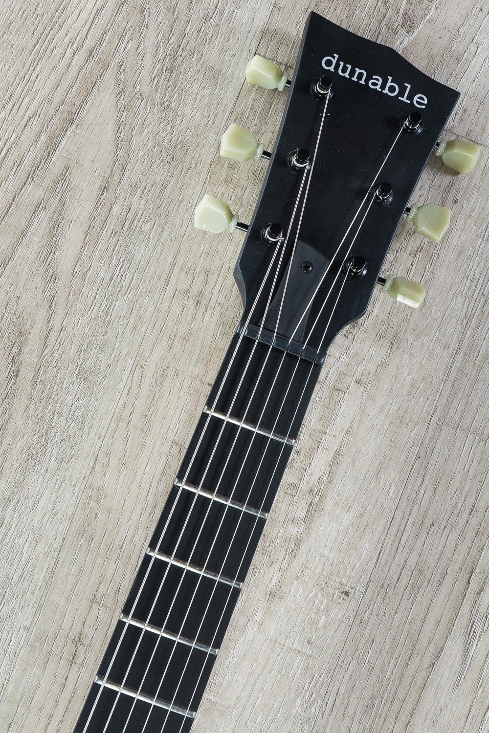 Dunable Guitars Cyclops Electric Guitar, Maple Fingerboard, Hard Case - Matte Black
