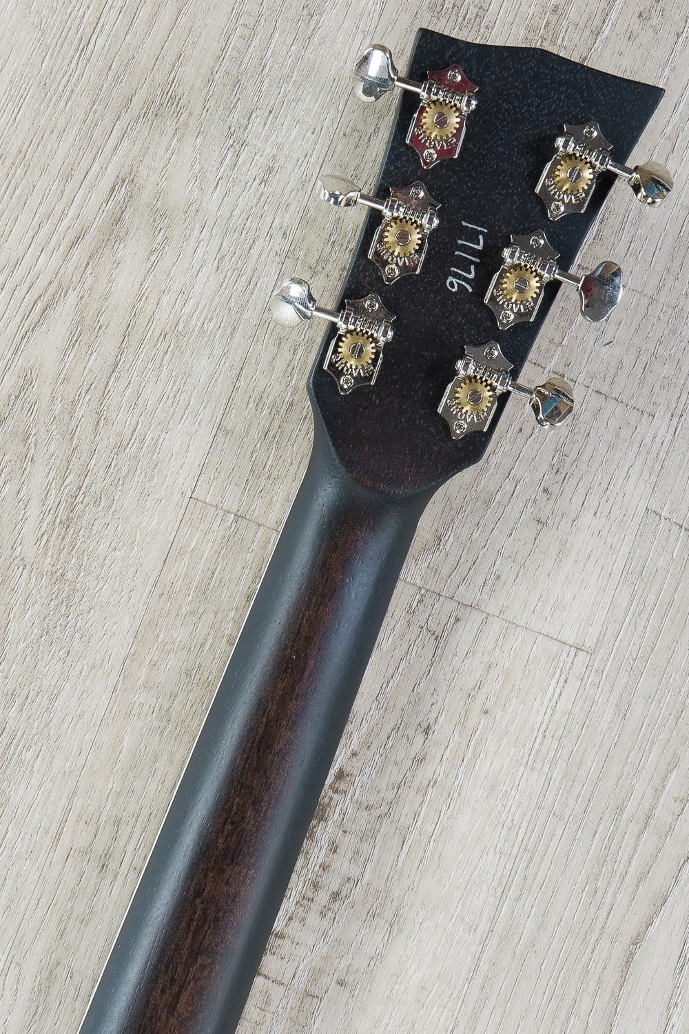 Dunable Guitars Yeti Electric Guitar, Ebony Fingerboard, Hard Case - Black Burst Satin