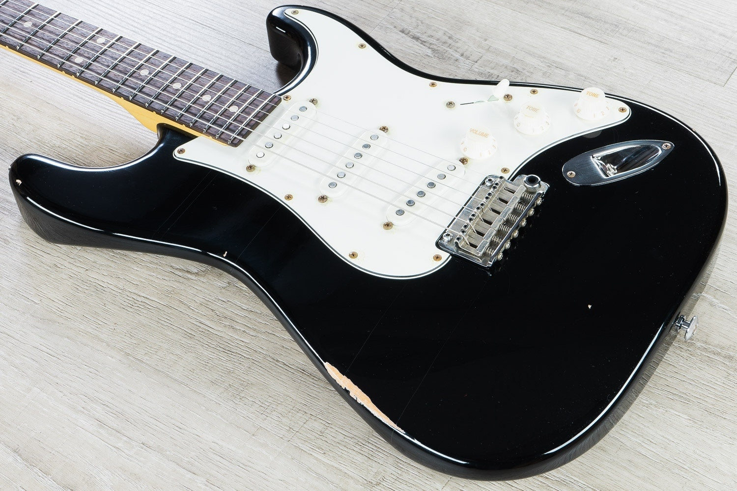 Suhr Classic Antique SSS Electric Guitar, Indian Rosewood Fingerboard, SSCII, Hard Case - Black