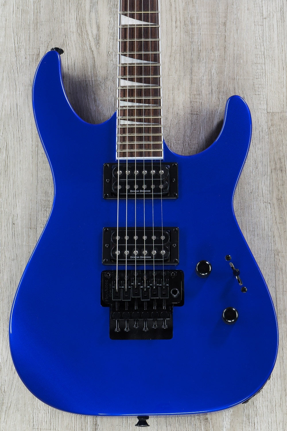 Jackson X Series Soloist SLX Electric Guitar, Rosewood Fingerboard - Lightning Blue