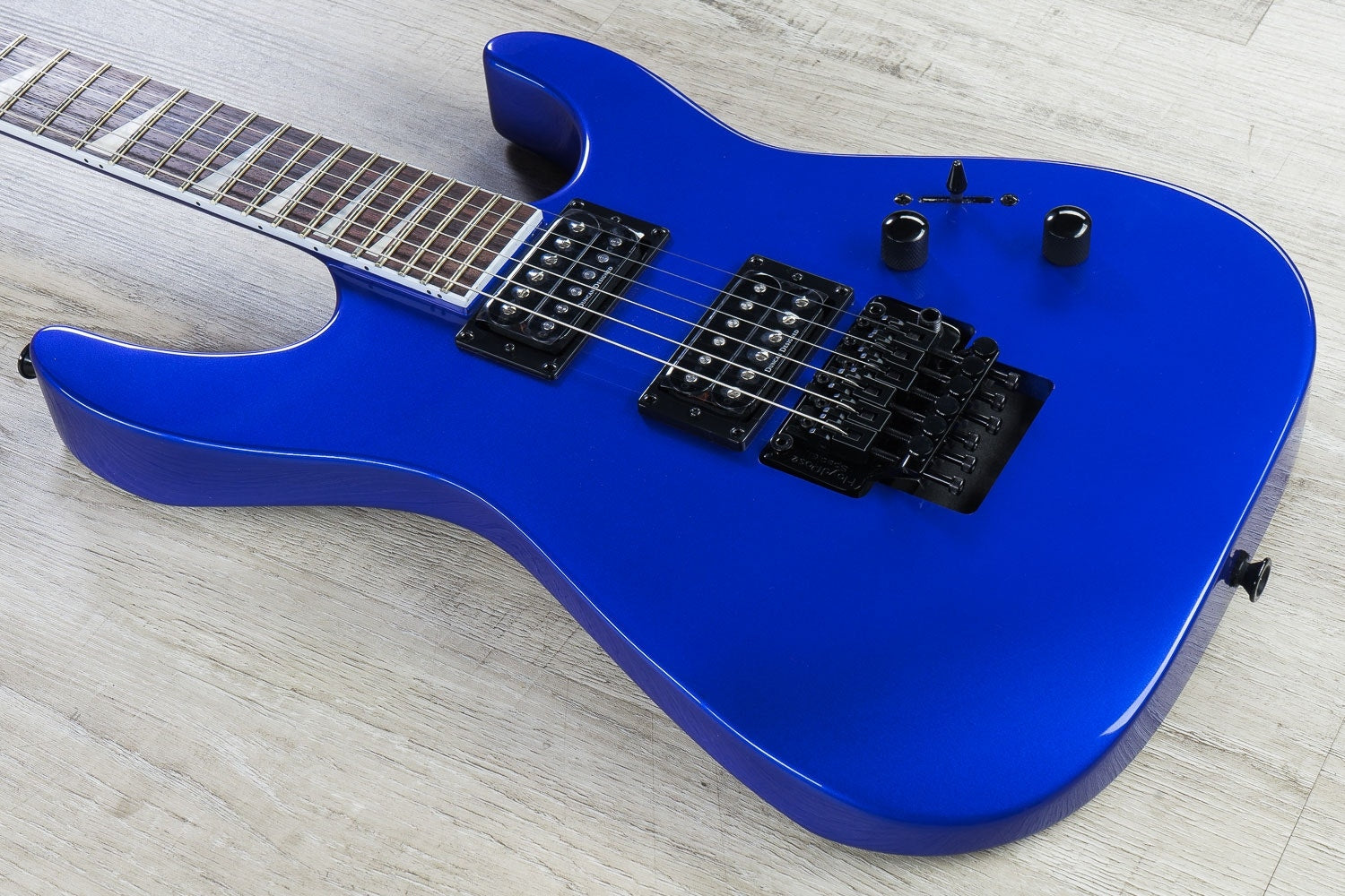 Jackson X Series Soloist SLX Electric Guitar, Rosewood Fingerboard - Lightning Blue