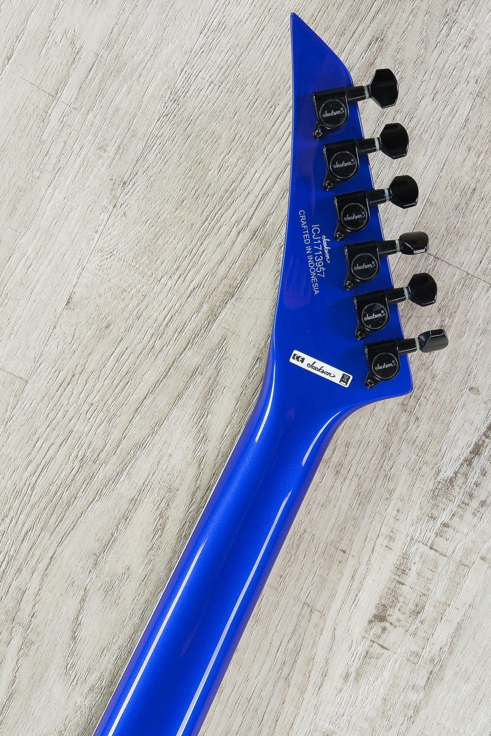 Jackson X Series Soloist SLX Electric Guitar, Rosewood Fingerboard - Lightning Blue